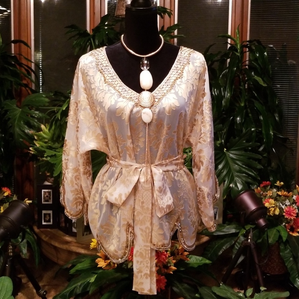 Boston Proper Muse Embellished Sequin Top